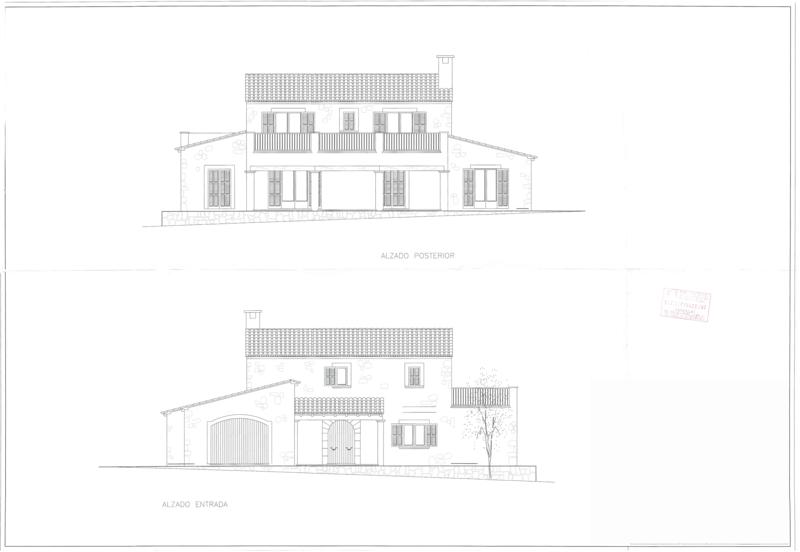 BUC EN MANACOR CON PROYECTO DE CONSTRUCCIÓN DE CASA UNIFAMILIAR